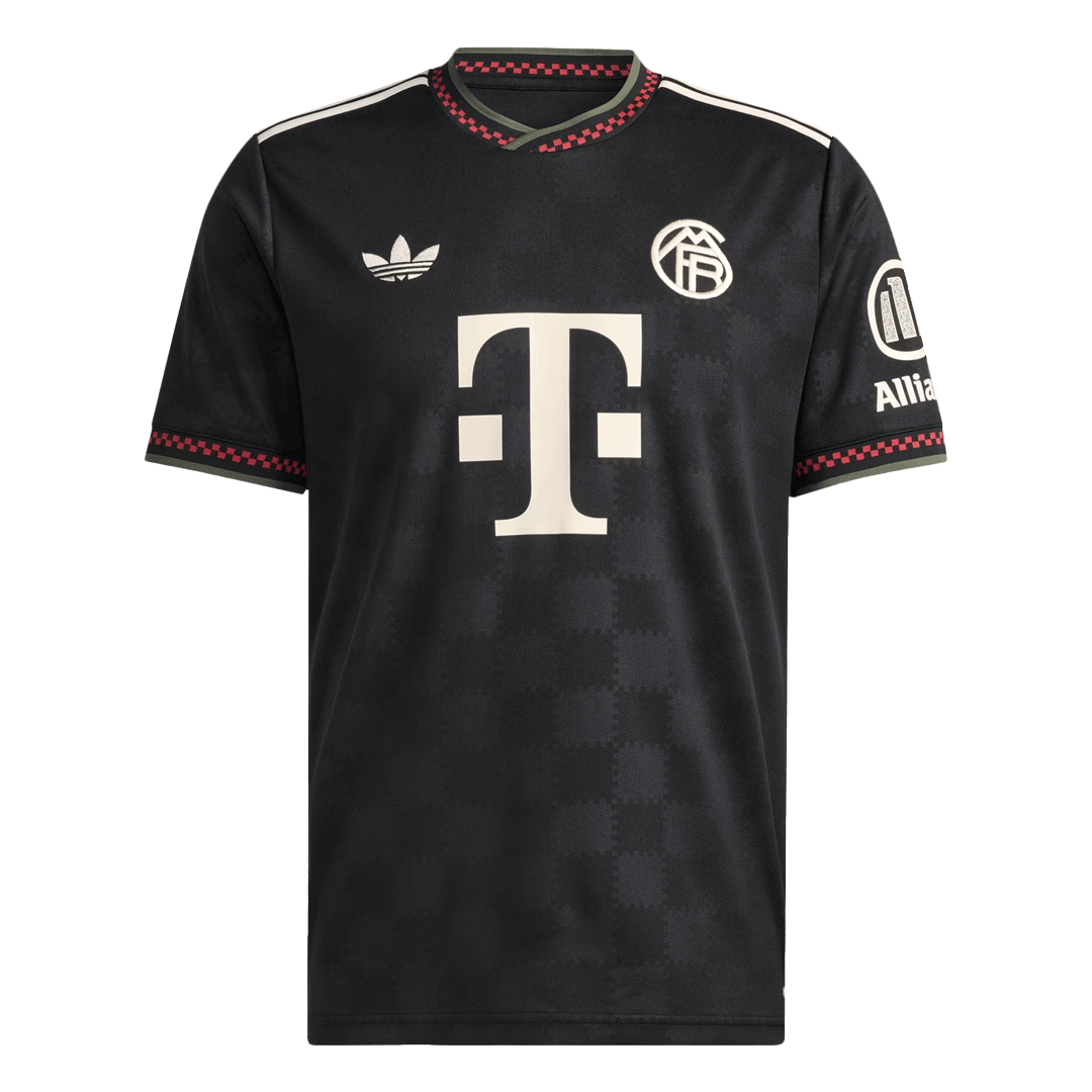 KIMMICH #6 Bayern Munich Idegenbeli Harmadik Mez 2025/26 Fekete