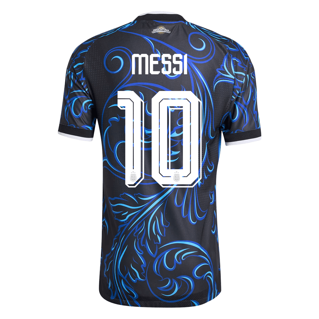 MESSI #10 Argentína Játékos Verzió Idegenbeli Mez Világbajnoki 2026 Fekete