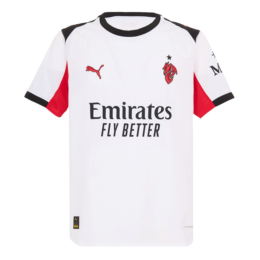 FOFANA #19 AC Milan Játékos Idegenbeli Mez 2025/26 Fehér