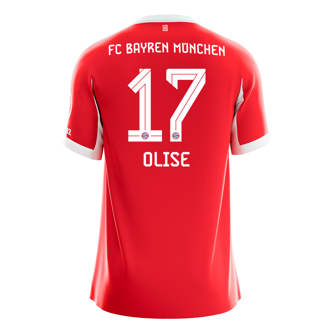 OLISE #17 Bayern Munich
Otthon Futball Mez 2025/26 Piros