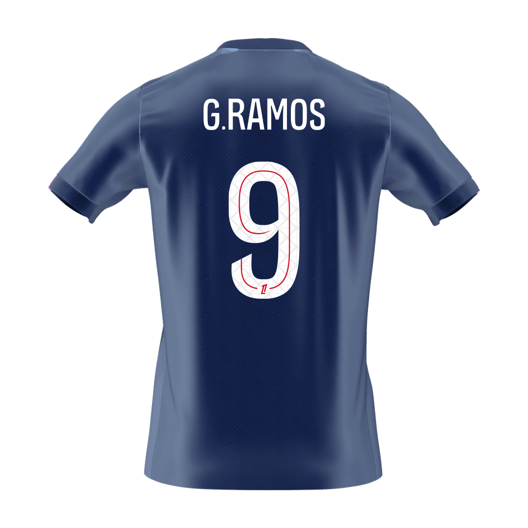 G.RAMOS #9 PSG
Otthon Futball Mez 2025/26 Sötétkék
