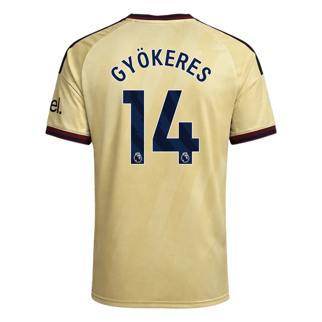 GYÖKERES #14 Arsenal Játékos Verzió Harmadik Mez 2026/27 Sárga