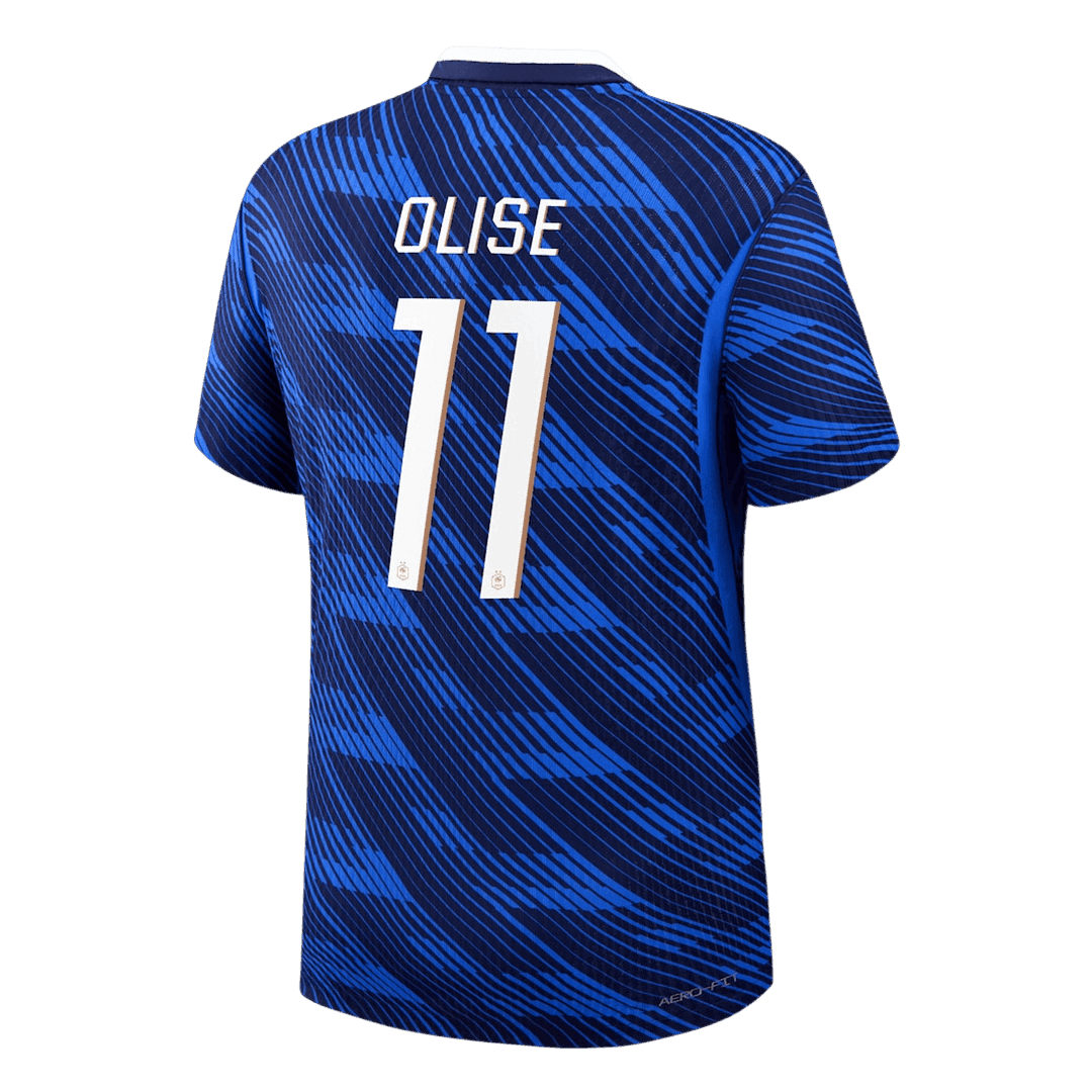 OLISE #11 Franciaország Játékos Verzió Hazai Mez Világbajnoki 2026 Kék