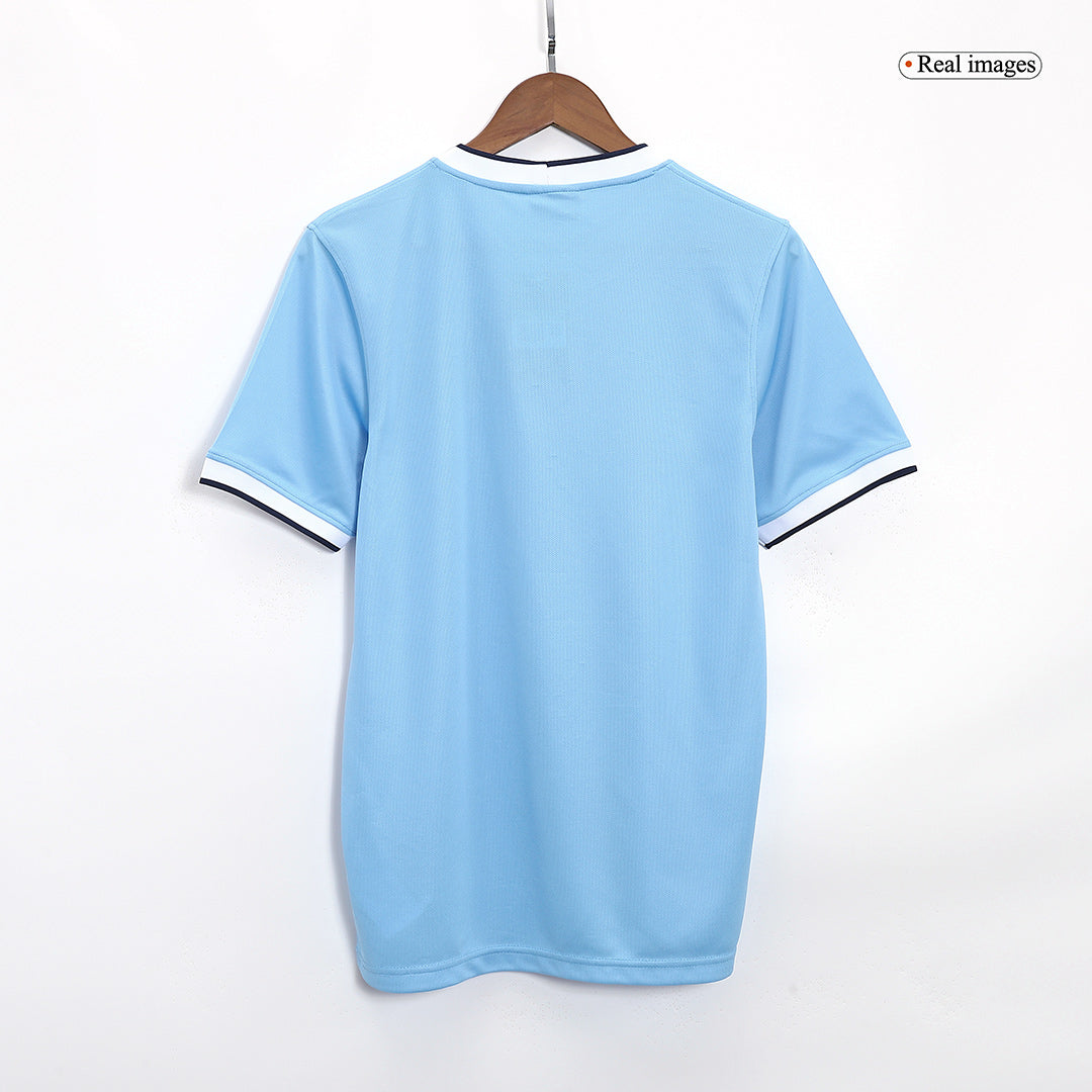 Manchester City Otthon Retro Futball Mez 2013/14 Kék