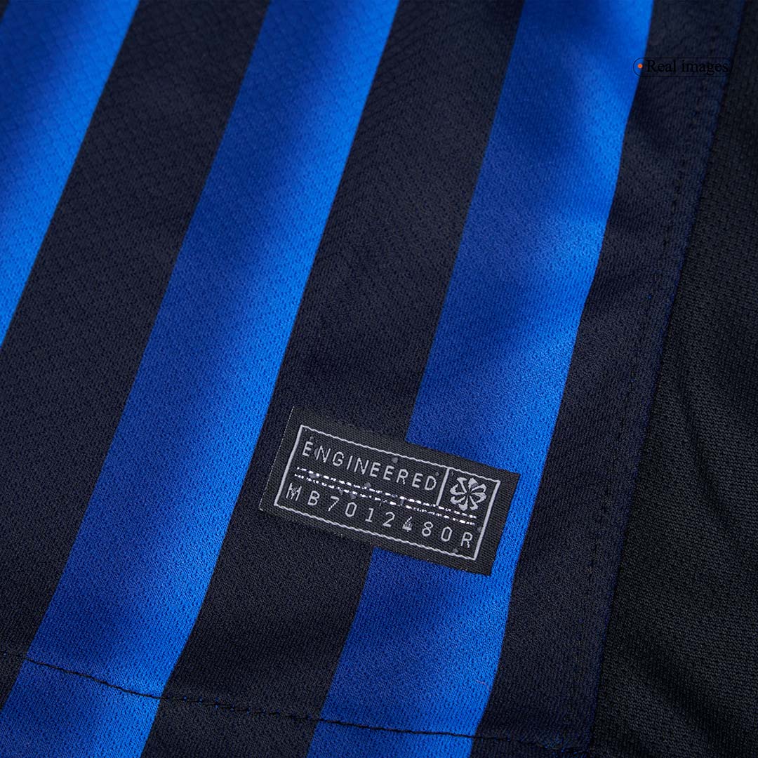 Inter Milan Otthon Soccer Mez Készlet(Mez+Rövidnadrág) 2025/26 Kék&Fekete