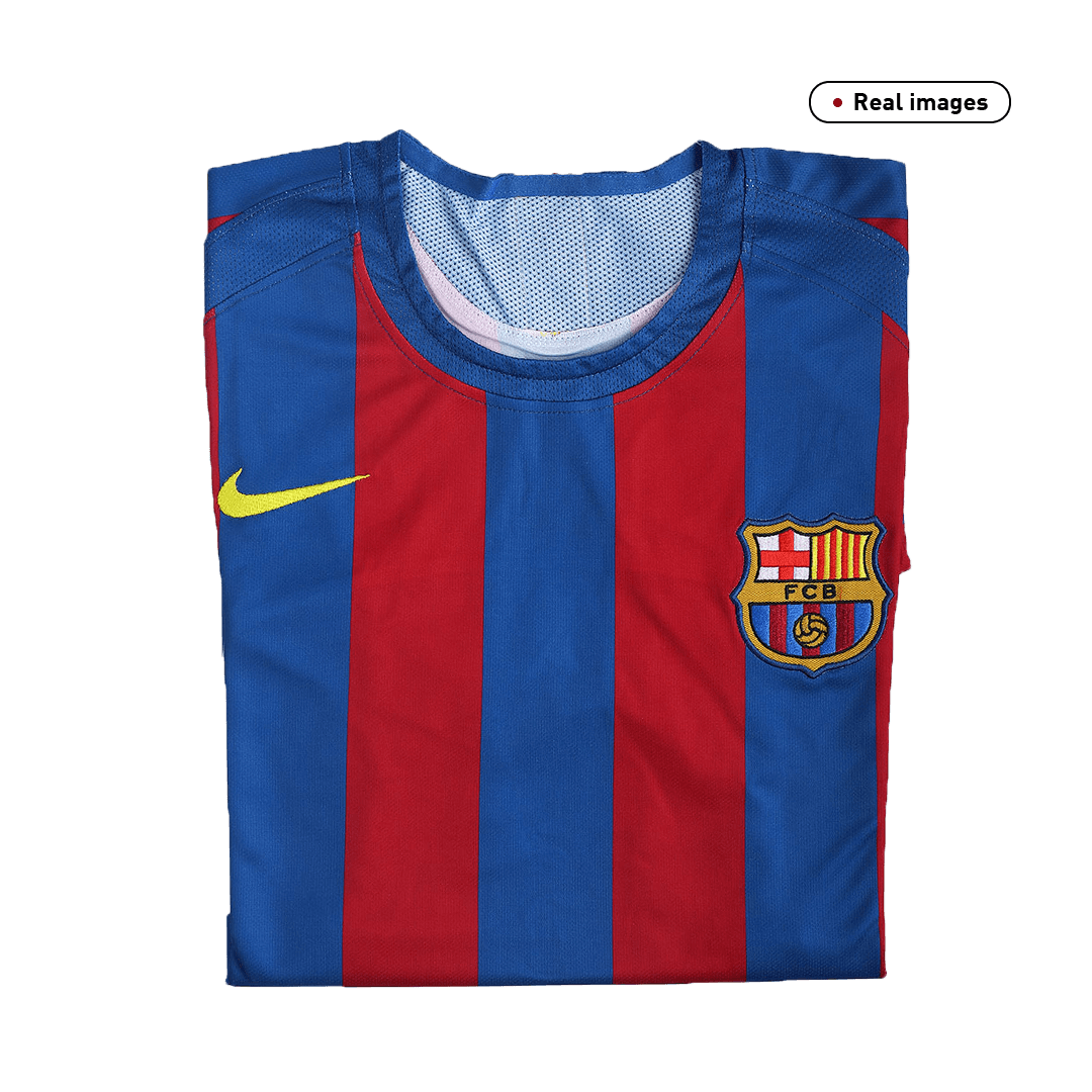 MESSI #30 Barcelona Otthon Retro Futball Mez 2005/06