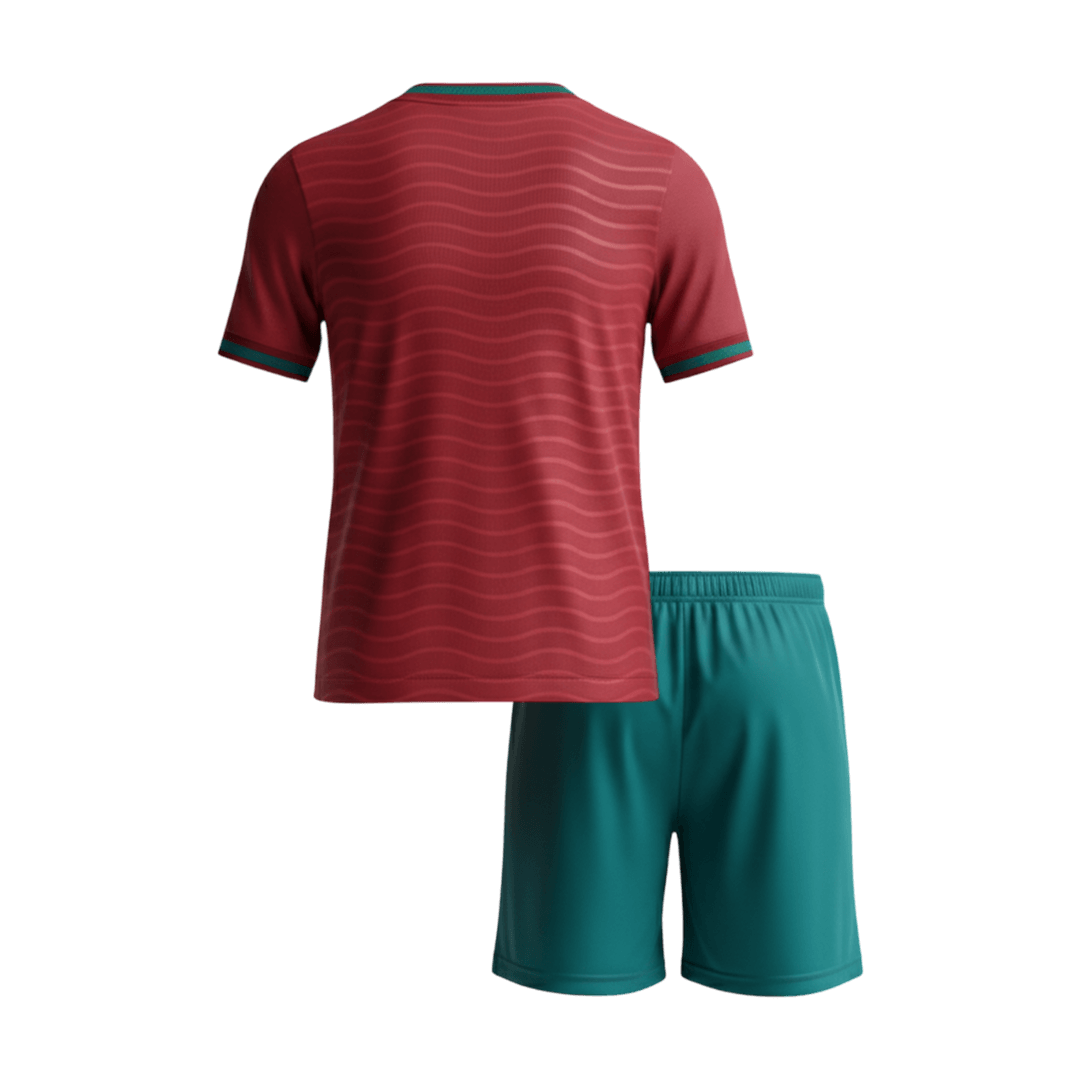 Portugália Gyerek Hazai Világbajnoki Mez Készlet(Mez+Nadrág) 2026 Piros
