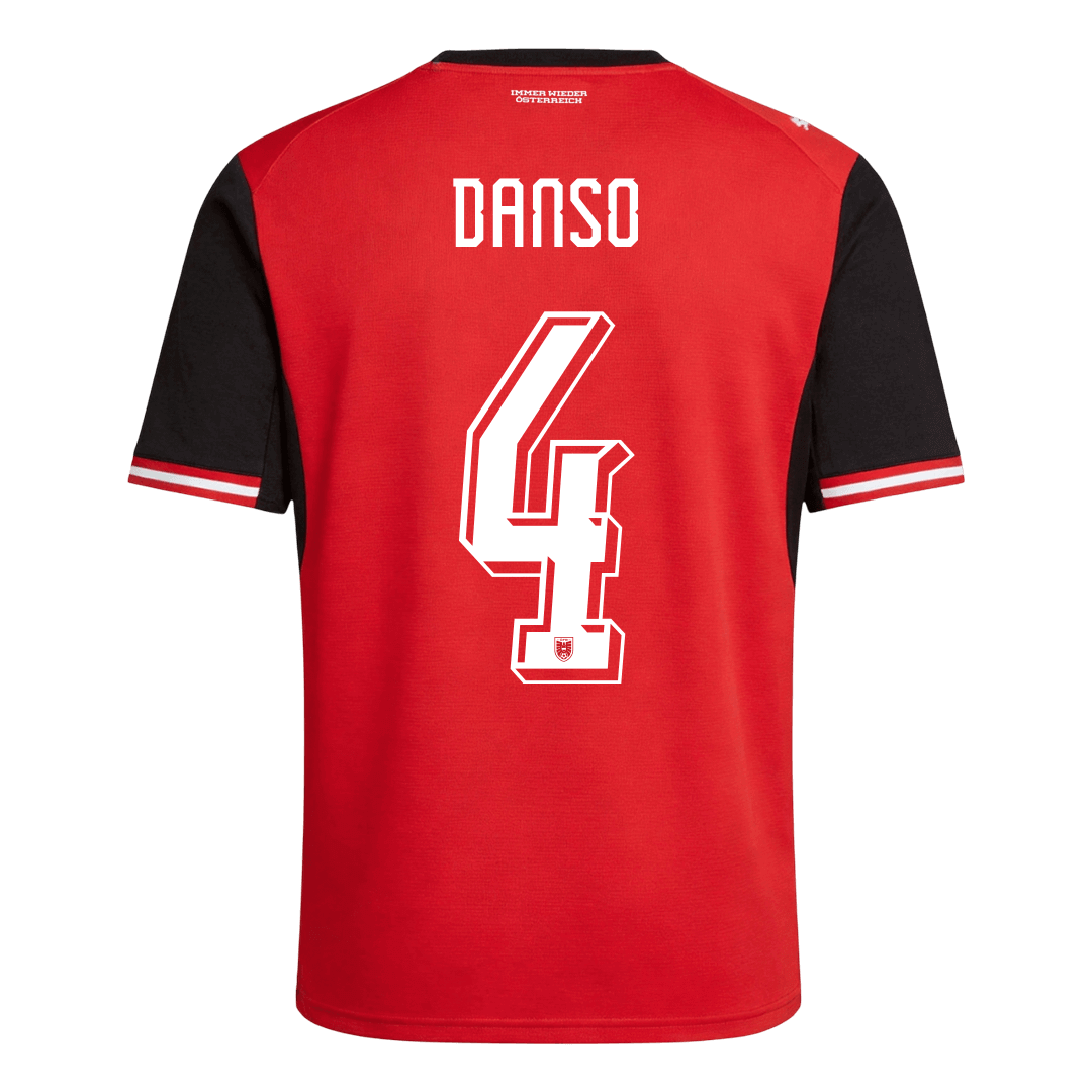 DANSO #4 Ausztria Hazai Mez Világbajnoki 2026 Piros