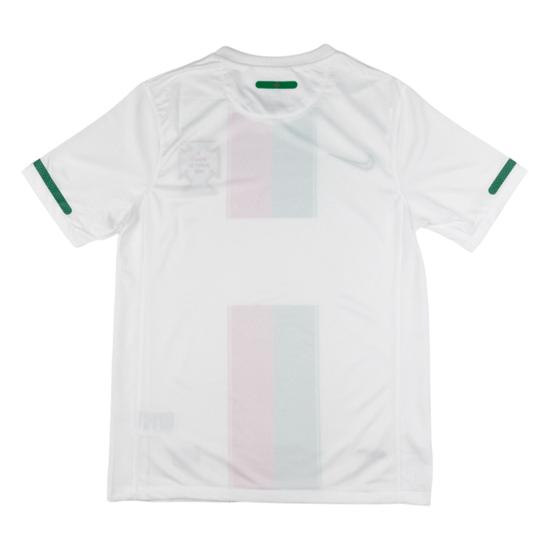 Portugália Idegenbeli Retro Futball Mez 2010 Fehér