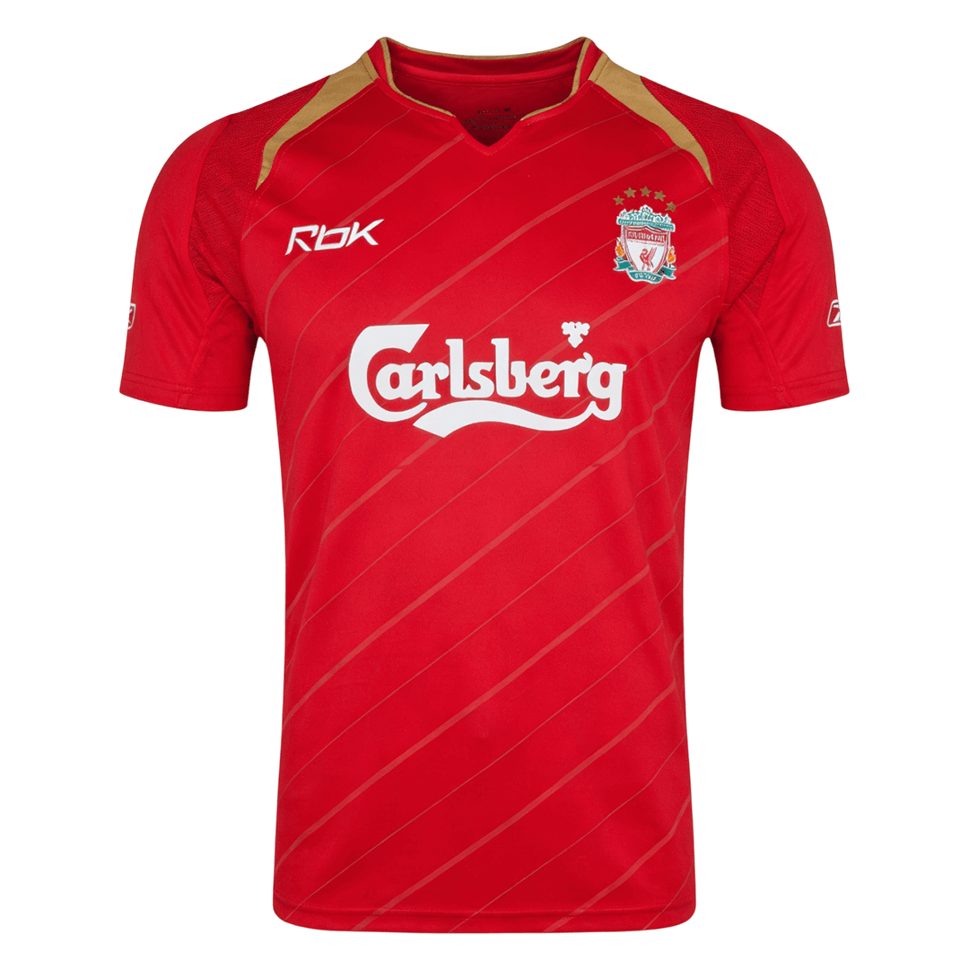 Liverpool Hazai Retro Futball Mez 2005/06 Piros 2025/26
