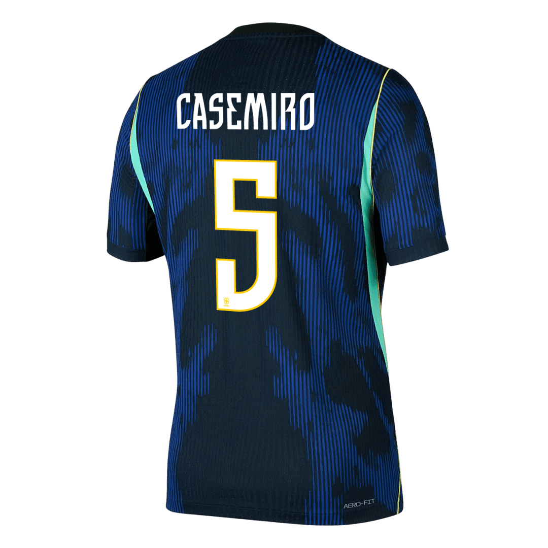 CASEMIRO #5 Brazília Játékos Verzió Idegenbeli Mez Világbajnoki 2026