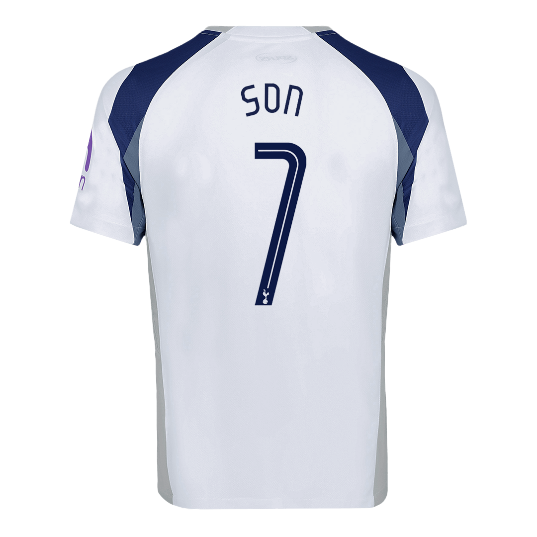 SON #7 Tottenham Hotspur
Otthon
Futball Mez
2025/26
Fehér
- UCL
