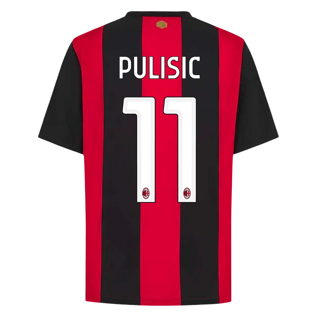 PULISIC #11 AC Milan Hazai Mez 2026/27 Piros&Fekete