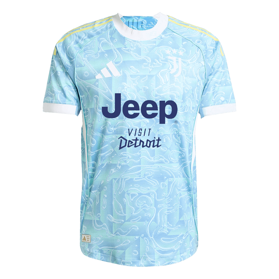 KALULU #15 Juventus Játékos Idegenbeli Mez 2025/26 Kék