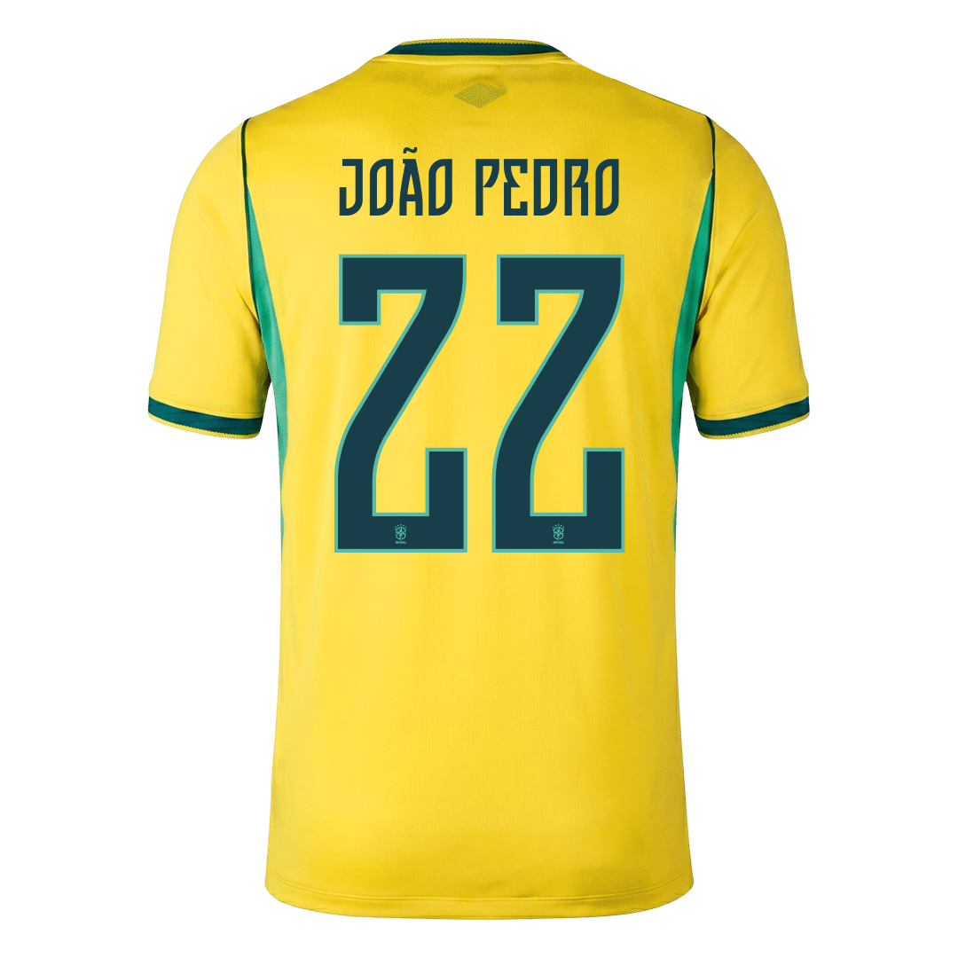 JOÃO PEDRO #22 Brazília Hazai Mez 2026 Sárga