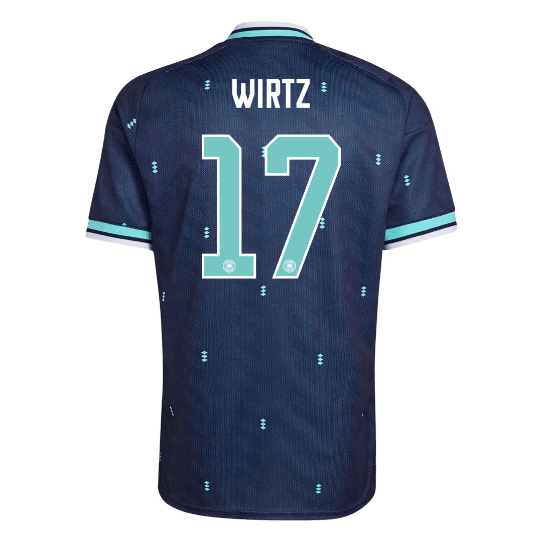 WIRTZ #17 Németország Idegenbeli Világbajnoki Mez 2026 Sötétkék