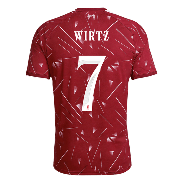 WIRTZ #7 Liverpool Játékos Verzió Hazai Mez 2026/27 Piros - UCL