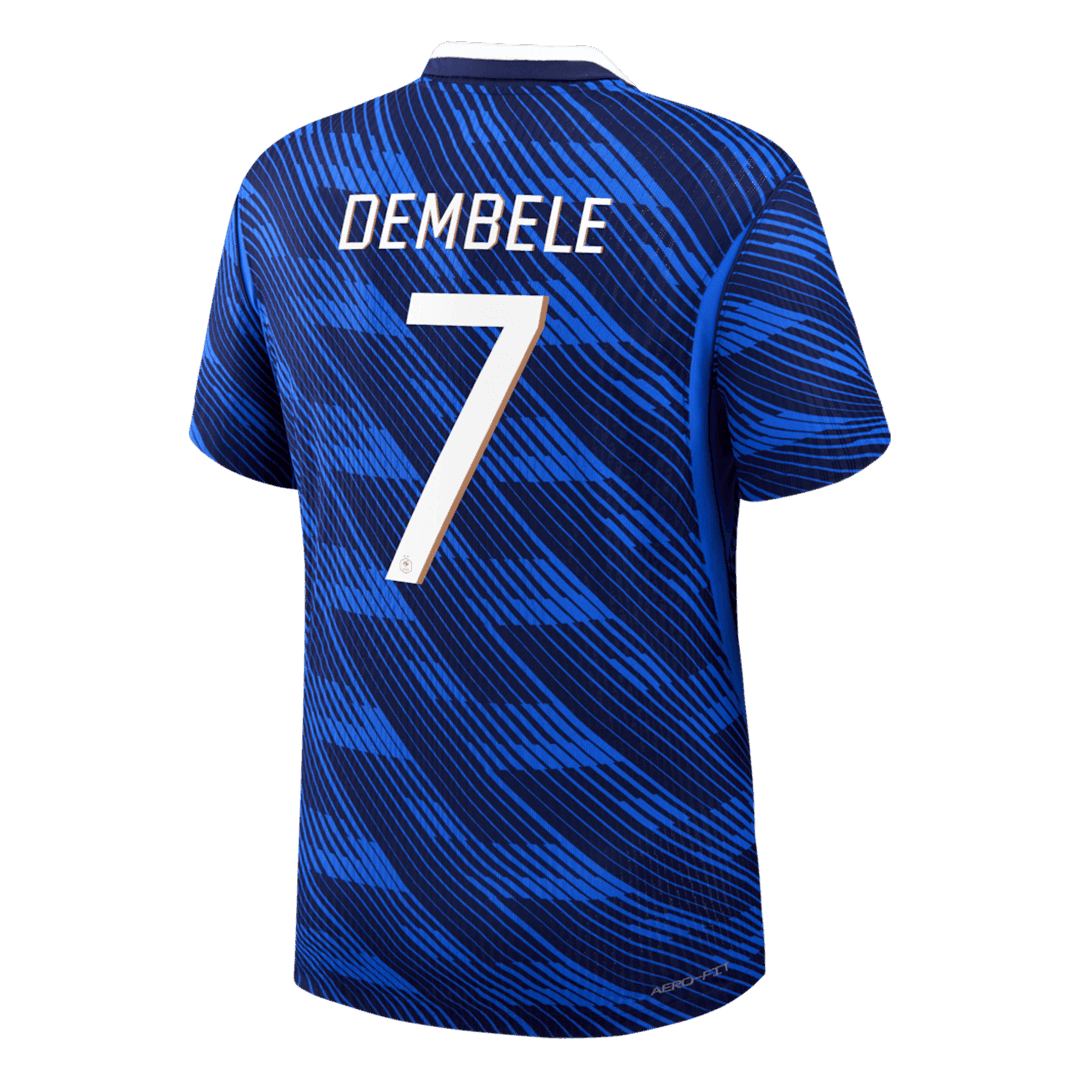 DEMBELE #7 Franciaország Játékos Verzió Hazai Mez Világbajnoki 2026 Kék