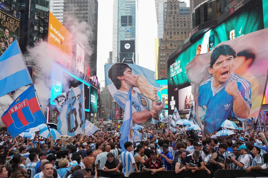 A Spanyolország-Argentína világbajnoki döntőhöz kapcsolódó AP-kép