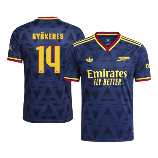 GYÖKERES #14 Arsenal Játékos Verzió Idegenbeli Mez 2026/27 - UCL