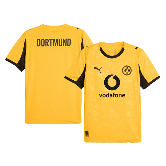 Borussia Dortmund Season Cup Rövid Ujjú Ing 2025/26 Sárga futball mez