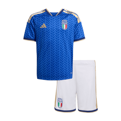 Italy Gyerek Hazai Mez Készlet(Mez+Nadrág) 2025/26 Kék