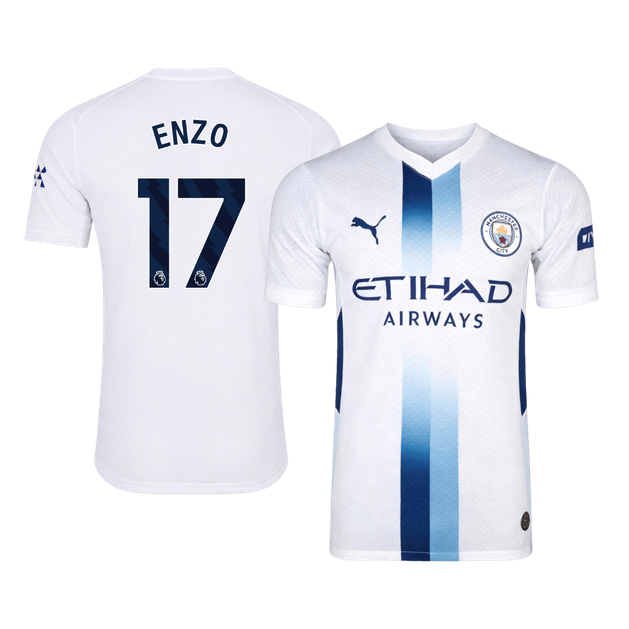 ENZO #17 Manchester City Harmadik Mez 2026/27 Fehér