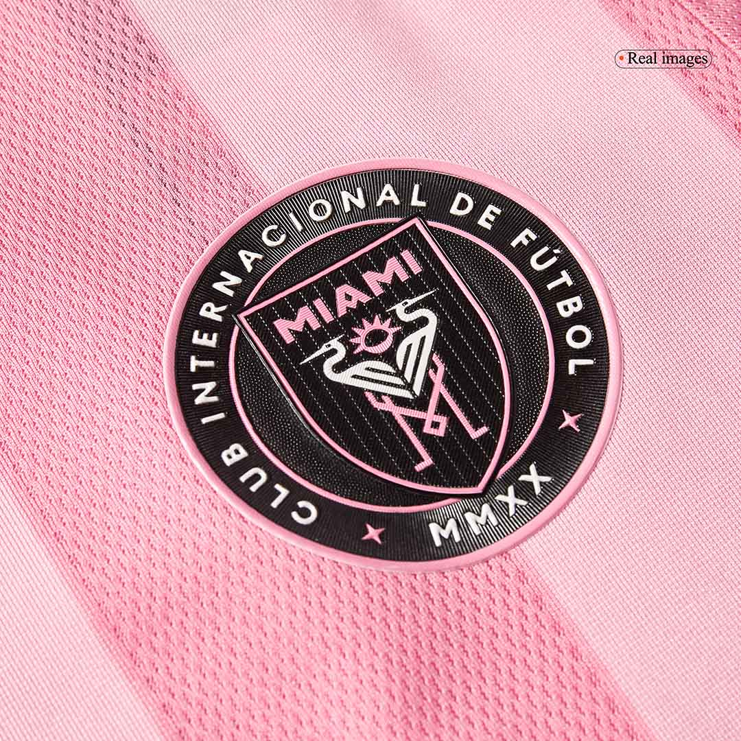 DE PAUL #7 Játékos Inter Miami CF Otthoni Soccer Mez 2025 Rózsaszín