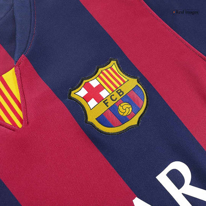 MESSI #10 Barcelona Otthon Retro Mez 2014/15