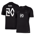 NUSA #20 Norvégia Játékos Verzió Idegenbeli Világbajnoki Mez 2026 Fekete