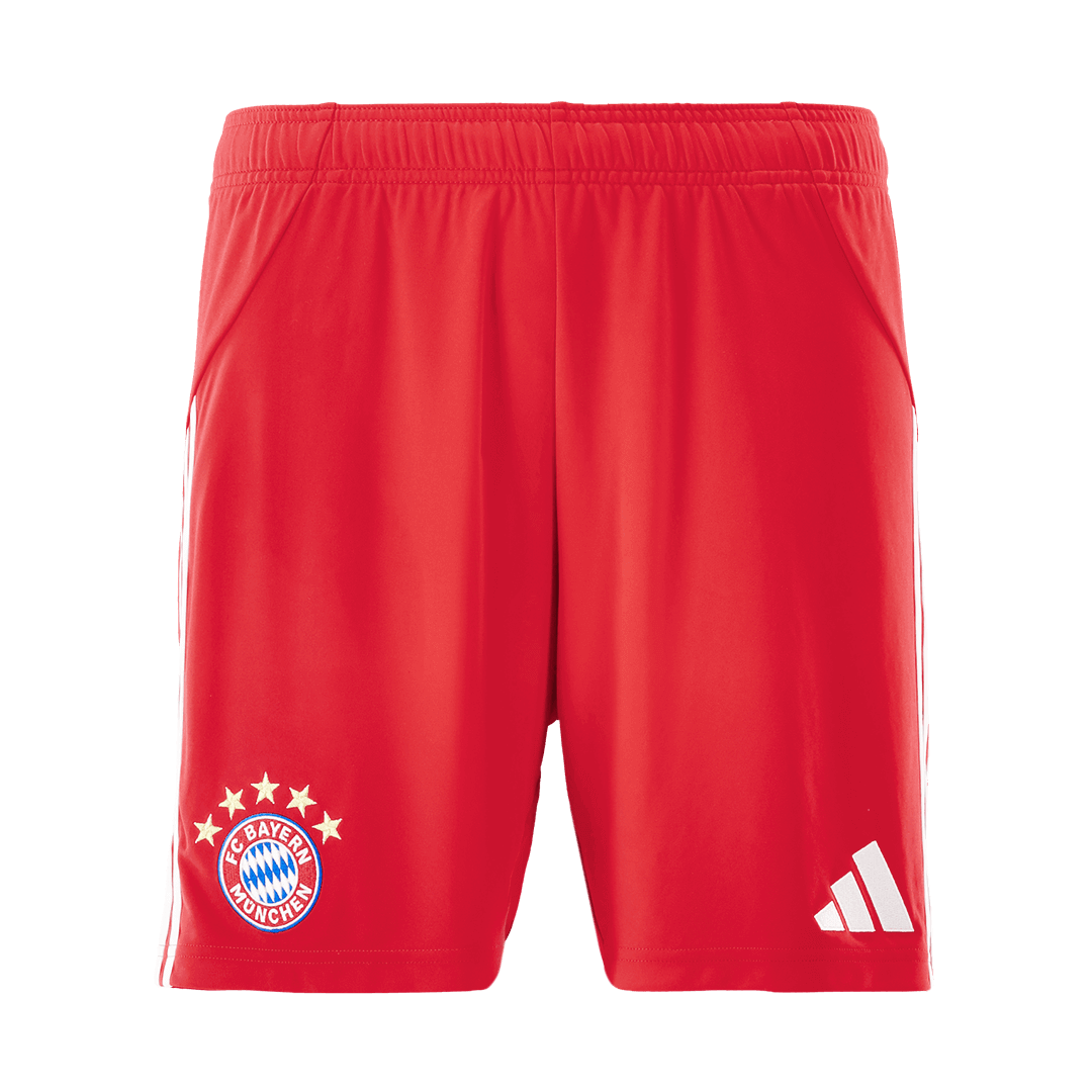 Bayern Munich Otthon Soccer Rövidnadrág 25/26 Piros 2025/26