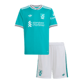 Liverpool Gyerek Harmadik Készlet(Mez+Nadrág) 2025/26 Zöld