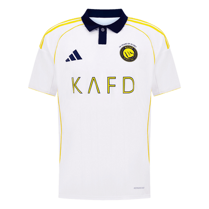 RONALDO #7 Al Nassr Idegen Harmadik 2025/26 Fehér