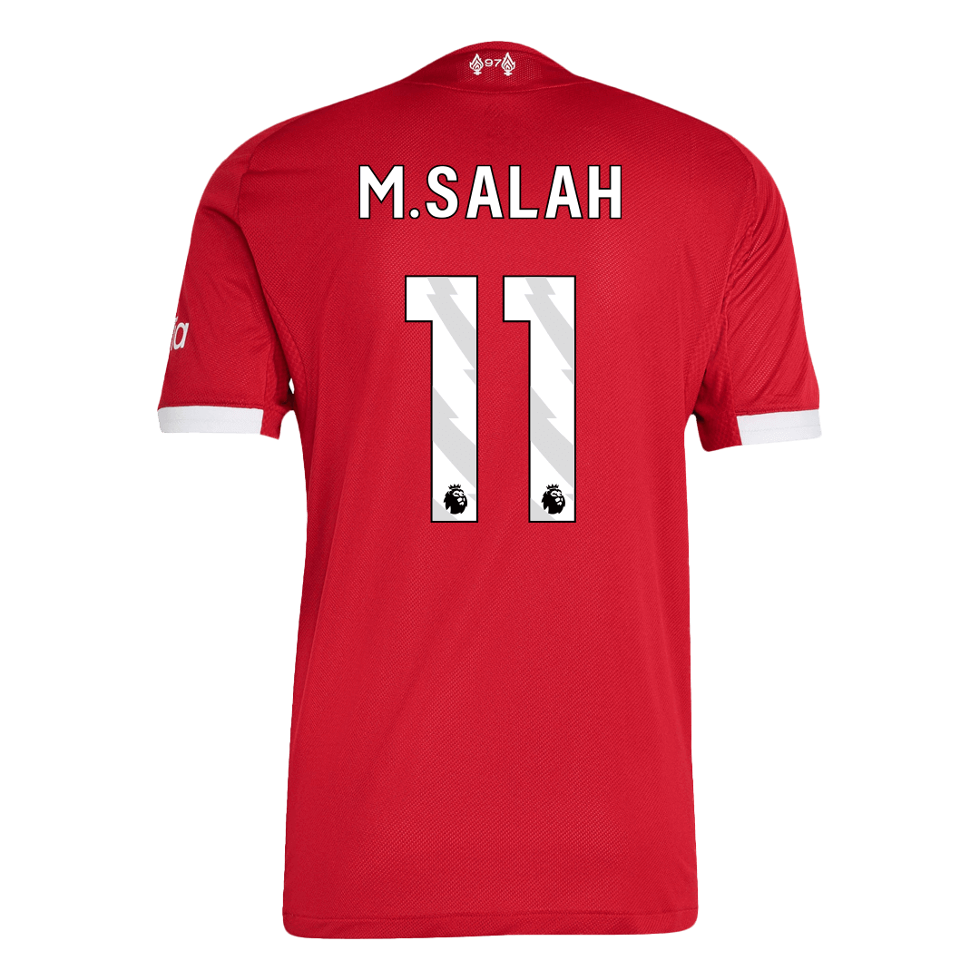 M.SALAH #11 Játékos Liverpool Otthon Soccer Mez 25/26 Piros