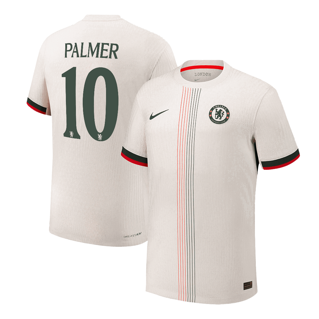 PALMER #10 Játékos Chelsea Idegenbeli Soccer Mez 2025/26 Fehér - UCL
