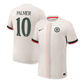 PALMER #10 Játékos Chelsea Idegenbeli Soccer Mez 2025/26 Fehér - UCL