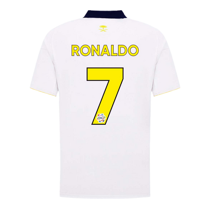 RONALDO #7 Al Nassr Idegen Harmadik 2025/26 Fehér futball mez