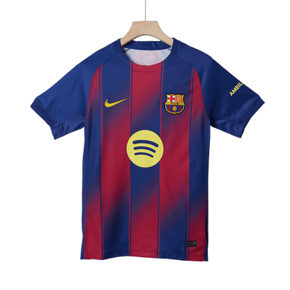 LEWANDOWSKI #9 Barcelona Otthon Soccer Mez 2025/26 Piros&Kék