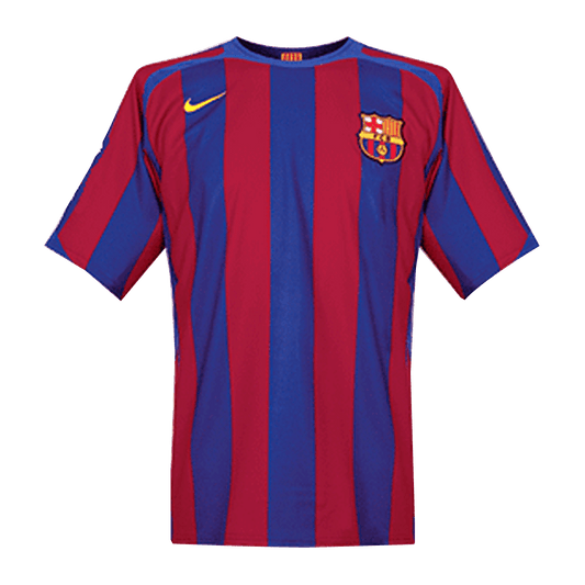 Barcelona Otthon Retro Futball 2005/06 Piros&Kék futball mez 2025/26