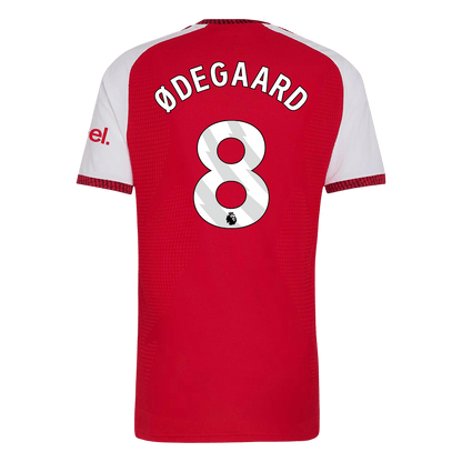 ØDEGAARD #8 Arsenal Játékos Verzió Hazai Mez 2026/27 Piros