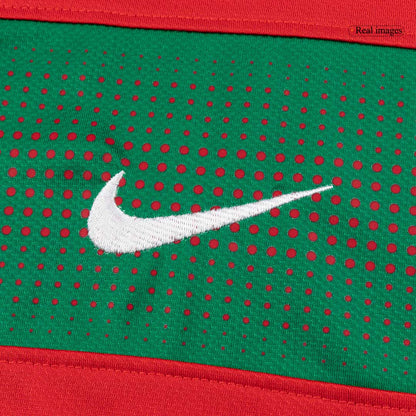 Portugália Otthon Retro Futball Mez 2010 Piros