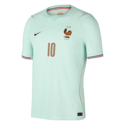 MBAPPE #10 Franciaország Játékos Verzió Idegenbeli Mez Világbajnoki 2026 Zöld