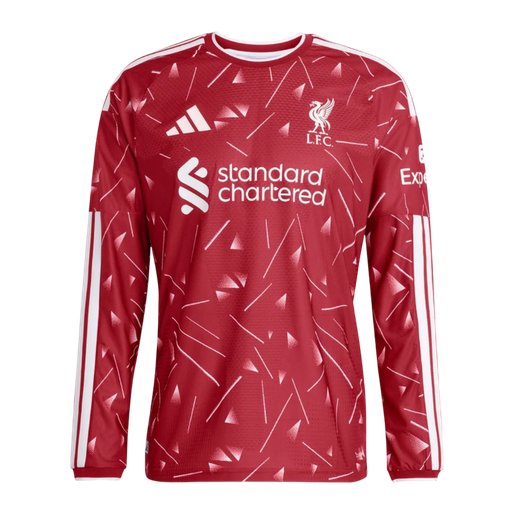 Liverpool Hazai Hosszú Ujjú Játékos Mez 2026/27 Piros