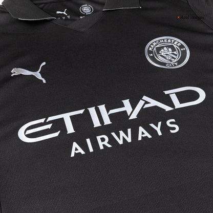FODEN #47 Manchester City Idegenbeli Futball Mez 2025/26 Fekete