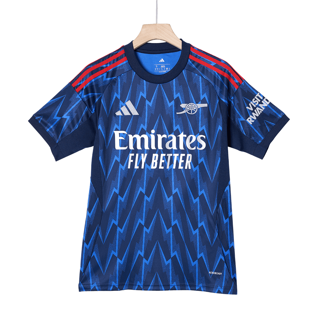 SAKA #7 Arsenal Idegenbeli Soccer Mez 2025/26 Kék