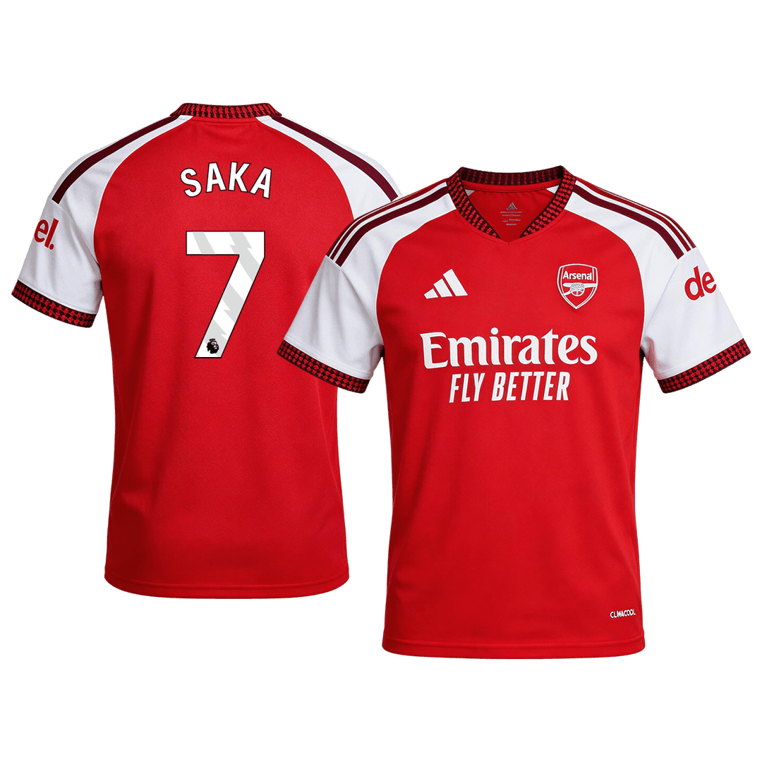SAKA #7 Arsenal Hazai Mez 2026/27 Piros