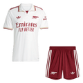 Arsenal Harmadik Mez Szett (Mez+Nadrág) 2025/26 Fehér