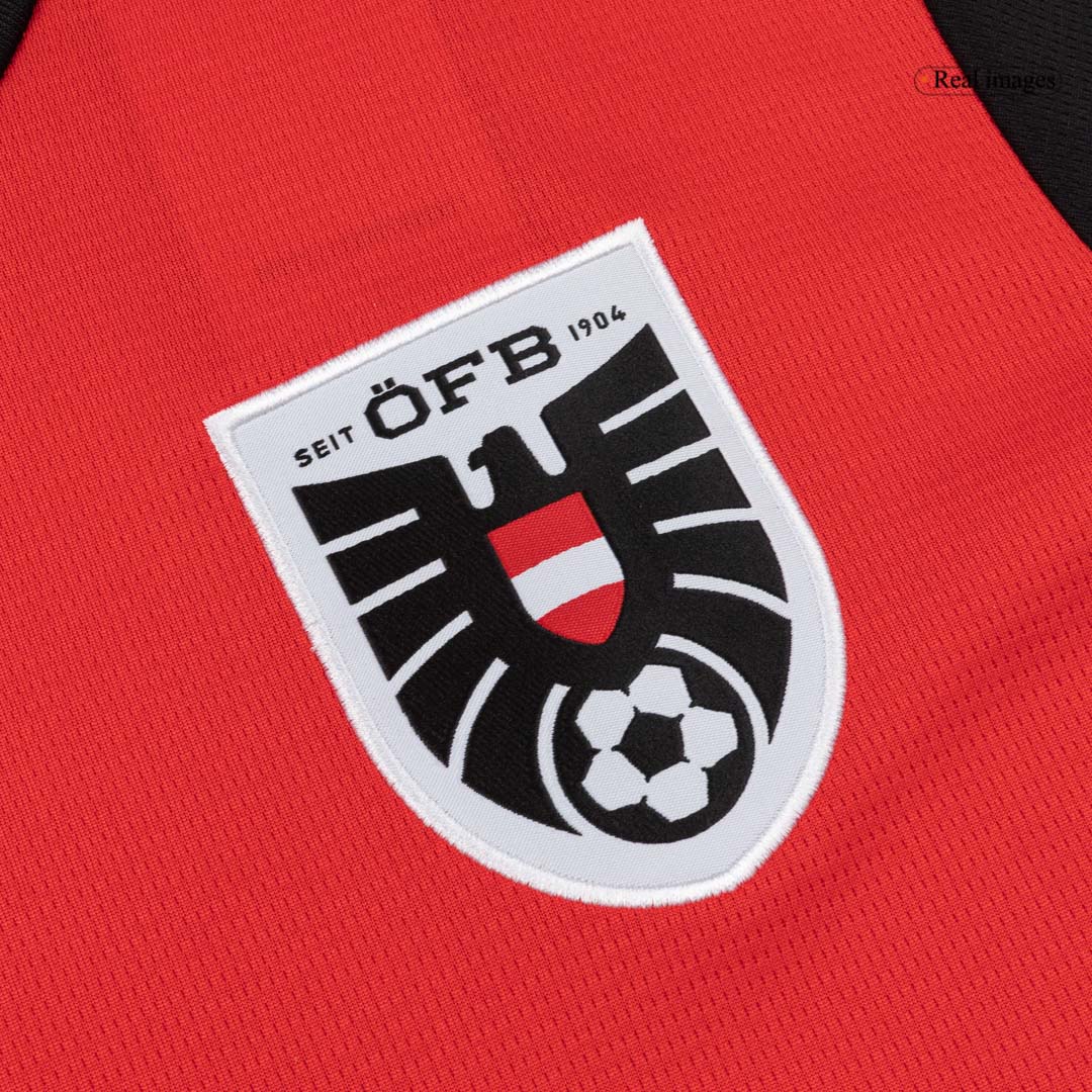ALABA #8 Ausztria Hazai Mez Világbajnoki 2026 Piros
