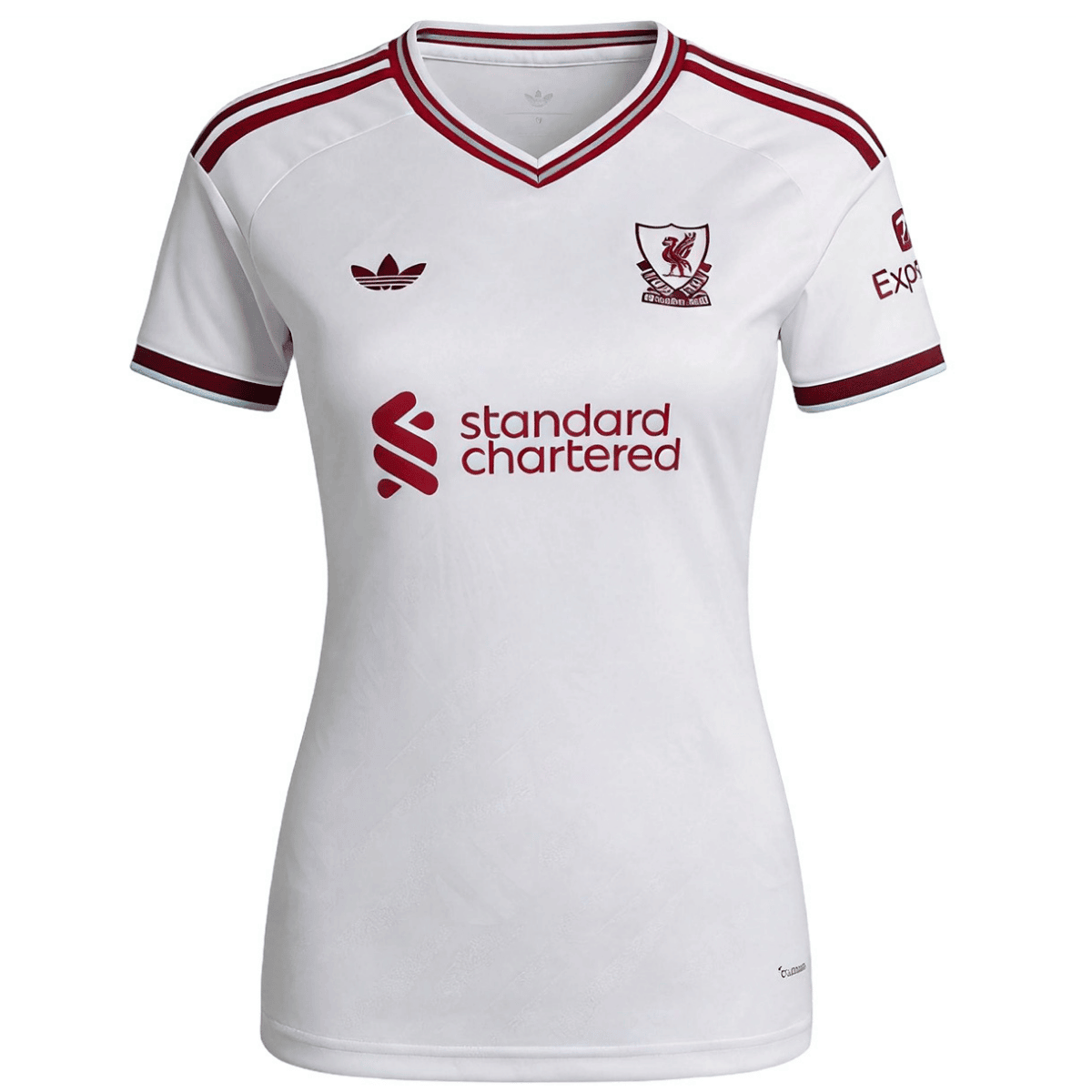 Női Liverpool Idegenbeli Futball Mez 2026/27 Fehér