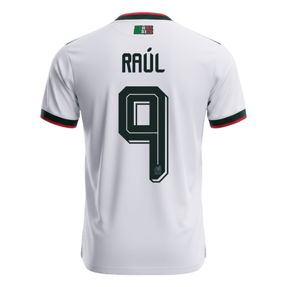RAÚL #9 Mexikó Idegenbeli Mez 2026 Fehér